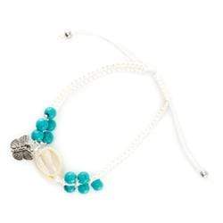 AussieSuperStore Jewellery Making Supplies Shell Bracelet (in 6 varieties) Shell Bracelet (in 6 varieties) | Charm Bracelet for Kids & Children